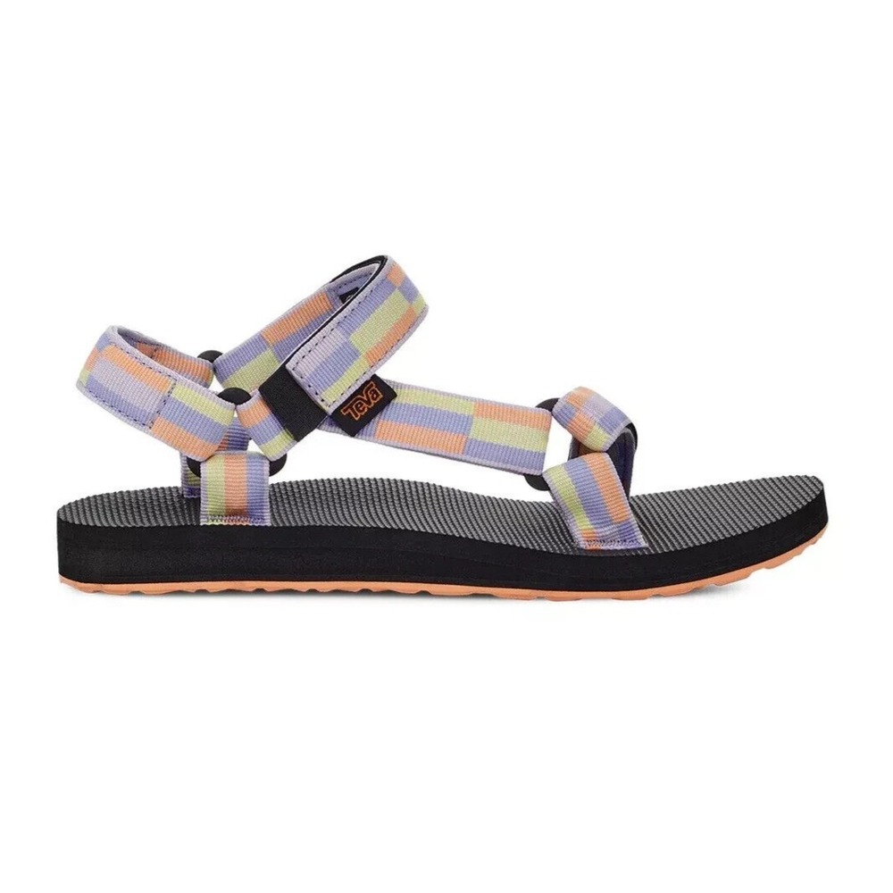 New Nordstrom Teva Original Universal Sandals size 7 Retro Block Pastel Lilac